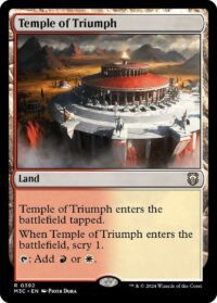 Temple of Triumph (Ripple Foil) - #392 - Rare - Inglés