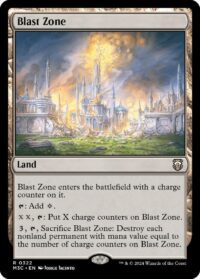 Blast Zone (Ripple Foil) - #322 - Rare - Inglés
