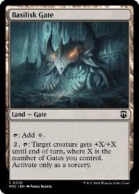 Basilisk Gate (Ripple Foil) - #320 - Common - Inglés