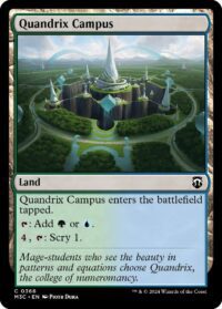 Quandrix Campus (Ripple Foil) - #366 - Common - Inglés