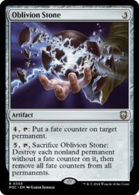 Oblivion Stone (Ripple Foil) - #303 - Rare - Inglés