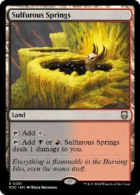 Sulfurous Springs (Ripple Foil) - #381 - Rare - Inglés