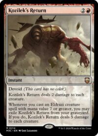 Kozilek's Return (Ripple Foil) - #214 - Mythic - Inglés