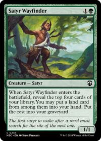 Satyr Wayfinder (Ripple Foil) - #244 - Common - Inglés