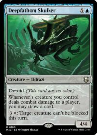 Deepfathom Skulker (Ripple Foil) - #180 - Rare - Inglés