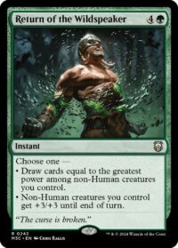 Return of the Wildspeaker (Ripple Foil) - #242 - Rare - Inglés