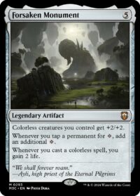 Forsaken Monument (Ripple Foil) - #293 - Mythic - Inglés