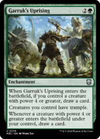 Garruk's Uprising (Ripple Foil) - #229 - Uncommon - Inglés
