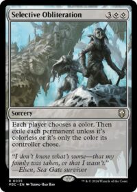 Selective Obliteration (Ripple Foil) - #35 - Rare - Inglés
