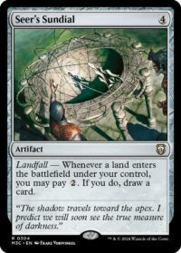 Seer's Sundial (Ripple Foil) - #304 - Rare - Inglés