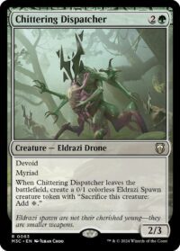 Chittering Dispatcher (Ripple Foil) - #63 - Rare - Inglés