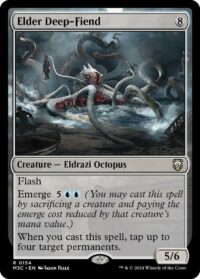 Elder Deep-Fiend (Ripple Foil) - #154 - Rare - Inglés