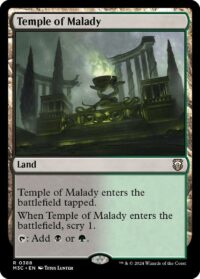 Temple of Malady (Ripple Foil) - #388 - Rare - Inglés