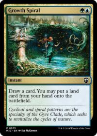 Growth Spiral (Ripple Foil) - #265 - Common - Inglés