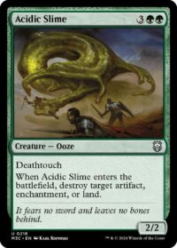 Acidic Slime (Ripple Foil) - #218 - Uncommon - Inglés