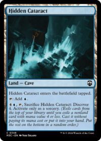 Hidden Cataract (Ripple Foil) - #348 - Common - Inglés