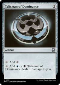 Talisman of Dominance (Ripple Foil) - #310 - Uncommon - Inglés