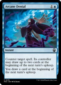 Arcane Denial (Ripple Foil) - #176 - Common - Inglés