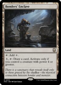 Bonders' Enclave (Ripple Foil) - #323 - Rare - Inglés