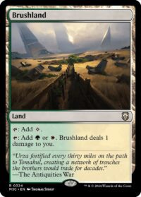 Brushland (Ripple Foil) - #324 - Rare - Inglés
