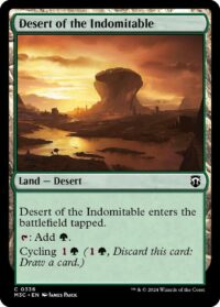 Desert of the Indomitable (Ripple Foil) - #336 - Common - Inglés
