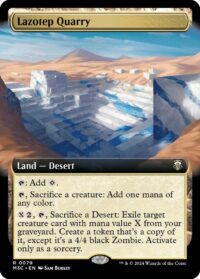 Lazotep Quarry (Extended Art) (Ripple Foil) - #79 - Rare - Inglés