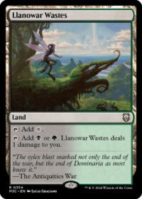Llanowar Wastes (Ripple Foil) - #354 - Rare - Inglés