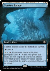 Sunken Palace (Extended Art) (Ripple Foil) - #81 - Rare - Inglés