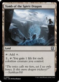 Tomb of the Spirit Dragon (Ripple Foil) - #397 - Uncommon - Inglés