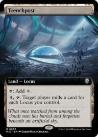 Trenchpost (Extended Art) (Ripple Foil) - #83 - Rare - Inglés