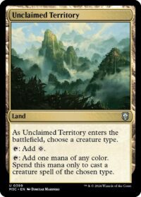 Unclaimed Territory (Ripple Foil) - #399 - Uncommon - Inglés