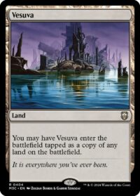 Vesuva (Ripple Foil) - #404 - Rare - Inglés
