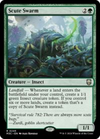 Scute Swarm (Ripple Foil) - #245 - Rare - Inglés