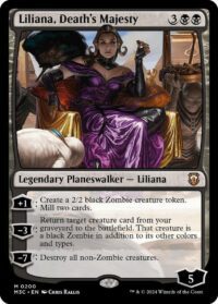 Liliana, Death's Majesty (Ripple Foil) - #200 - Mythic - Inglés