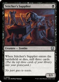 Stitcher's Supplier (Ripple Foil) - #204 - Uncommon - Inglés