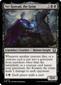 Syr Konrad, the Grim (Ripple Foil) - #207 - Uncommon - Inglés