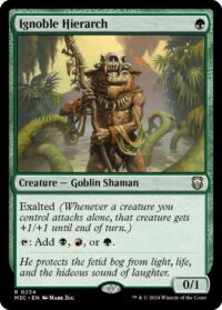 Ignoble Hierarch (Ripple Foil) - #234 - Rare - Inglés