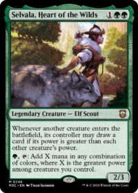 Selvala, Heart of the Wilds (Ripple Foil) - #246 - Mythic - Inglés