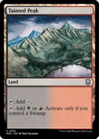 Tainted Peak (Ripple Foil) - #382 - Uncommon - Inglés