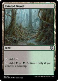 Tainted Wood (Ripple Foil) - #383 - Uncommon - Inglés