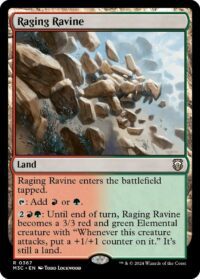 Raging Ravine (Ripple Foil) - #367 - Rare - Inglés