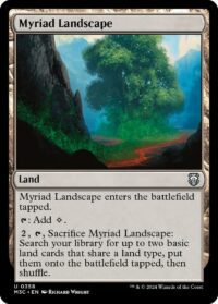 Myriad Landscape (Ripple Foil) - #358 - Uncommon - Inglés