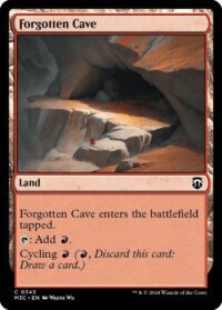 Forgotten Cave (Ripple Foil) - #343 - Uncommon - Inglés
