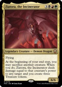 Ziatora, the Incinerator (Ripple Foil) - #279 - Mythic - Inglés