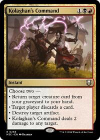Kolaghan's Command (Ripple Foil) - #268 - Rare - Inglés
