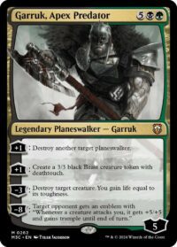 Garruk, Apex Predator (Ripple Foil) - #262 - Mythic - Inglés