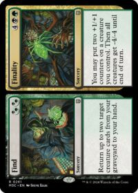 Find // Finality (Ripple Foil) - #261 - Rare - Inglés