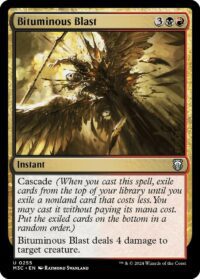 Bituminous Blast (Ripple Foil) - #255 - Uncommon - Inglés