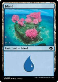 Island (Ripple Foil) - #500 - Land - Inglés