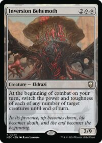 Inversion Behemoth  (Ripple Foil) - #34 - Rare - Inglés